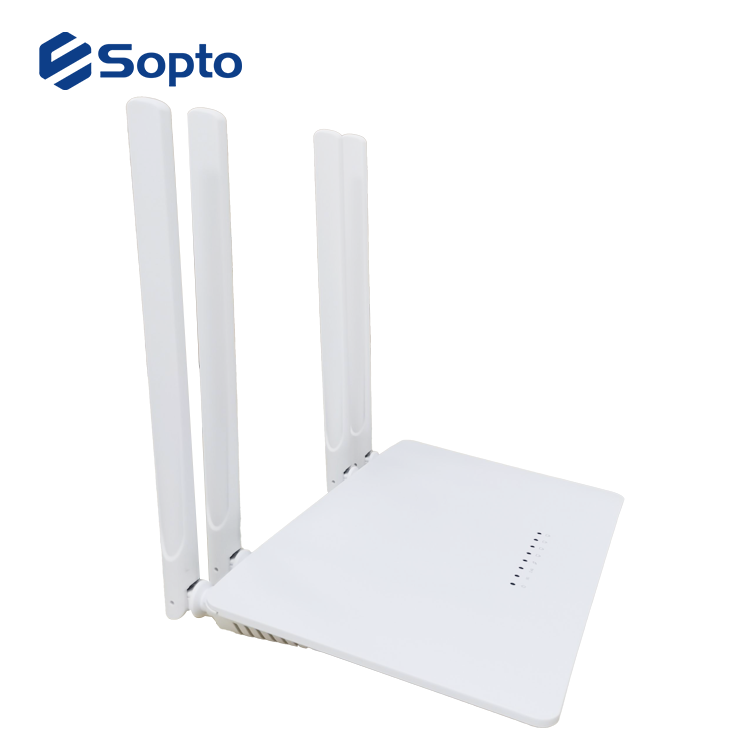Wholesale Wireless Router 1200Mbps Frequency 2.4G/5G 11AC 1 WAN 4 LAN Port Indoore Wireless Network Router